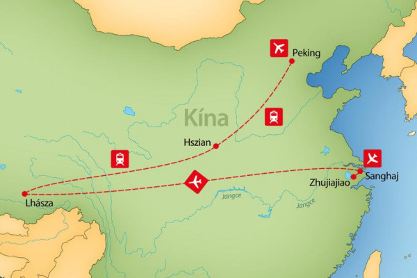 Tibet és Kína körutazás